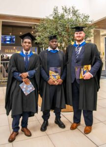 Coventry University Business School student graduation